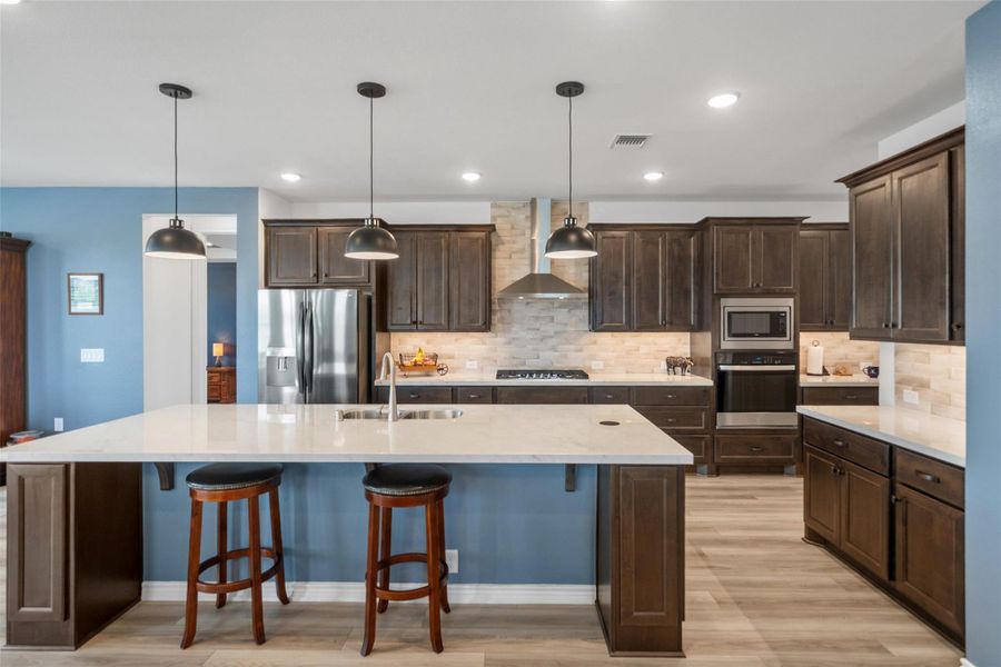 Entry to the primary bedroom can be seen here.