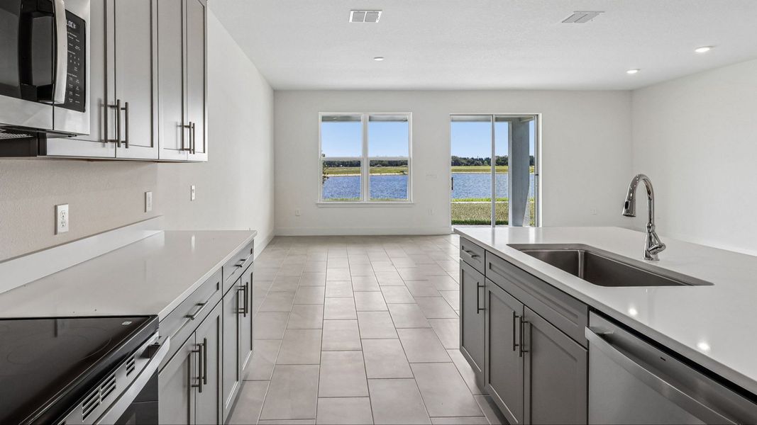 Representative furnished interior of a home built from the Longleaf by DRB Homes in Ardisia Park, New Smyrna Beach (Image 10).