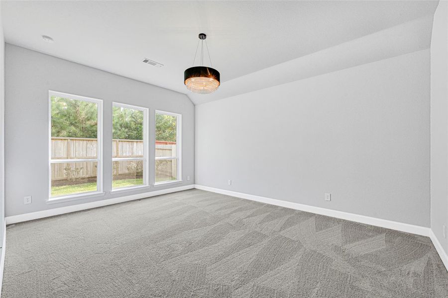 Spacious, unfurnished interior of a new home in Grand Central Park 45', Conroe (Image 13). Spacious, unfurnished interior of a new home in Grand Central Park 45', Conroe (Image 13).