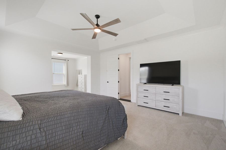Furnished interior view inside a new home in Homecoming, Ravenel (Image 16).