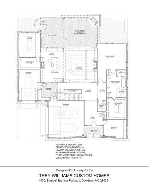 Main Level Floor Plan