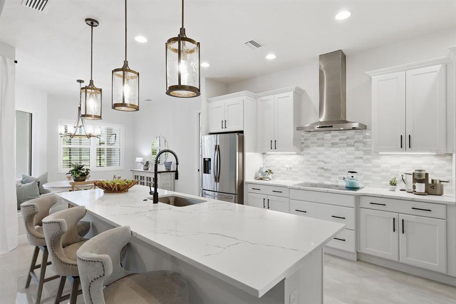 Furnished interior view inside a new home in The Reserve at Twin Rivers, Parrish (Image 11). Furnished interior view inside a new home in The Reserve at Twin Rivers, Parrish (Image 11).