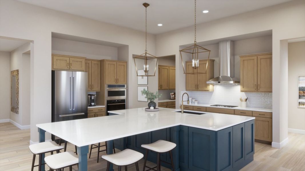 Furnished interior view inside a new home in Estates at Kings Ranch, Gold Canyon (Image 10).