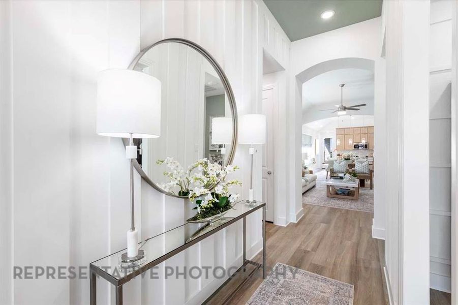 Furnished interior view inside a new home in Creekshaw, Royse City (Image 3).