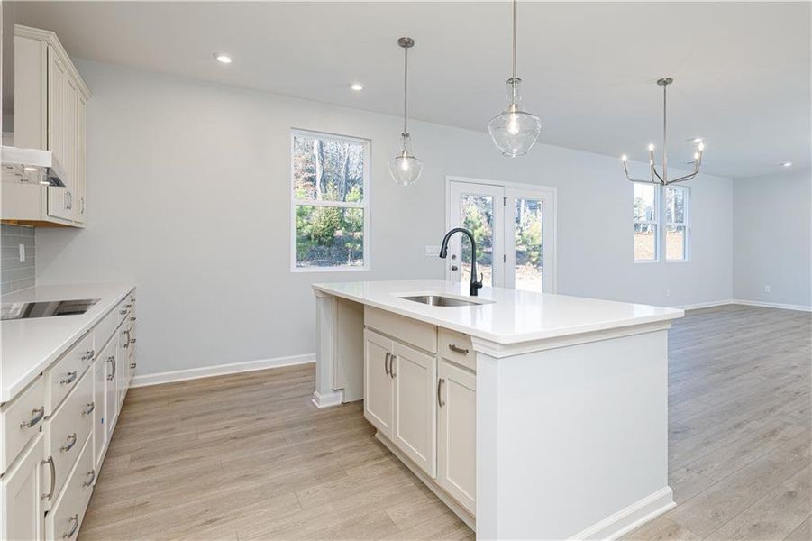 Furnished interior view inside a new home in Riverside Ridge, Lawrenceville (Image 14). Furnished interior view inside a new home in Riverside Ridge, Lawrenceville (Image 14).