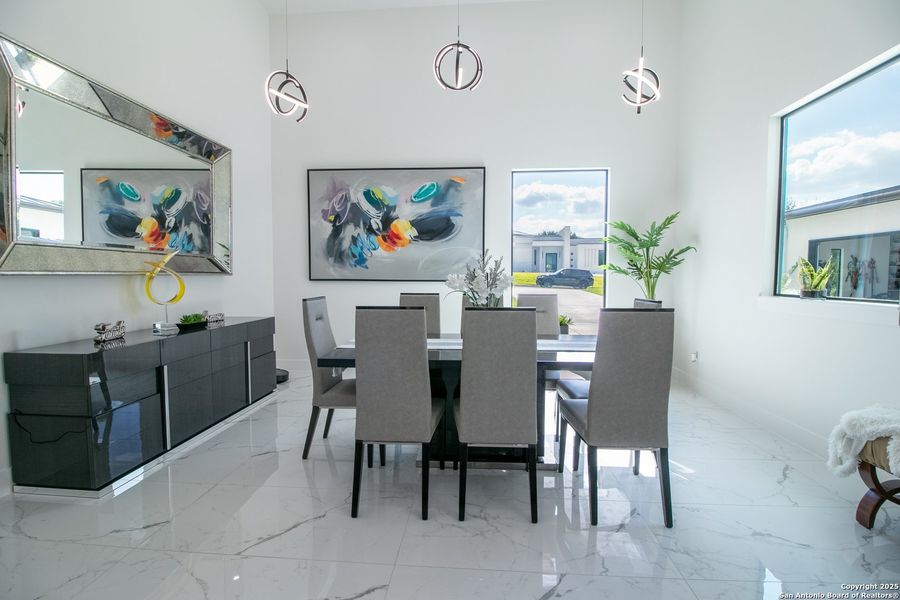 Furnished interior view inside a new home in , San Antonio (Image 7). Furnished interior view inside a new home in , San Antonio (Image 7).