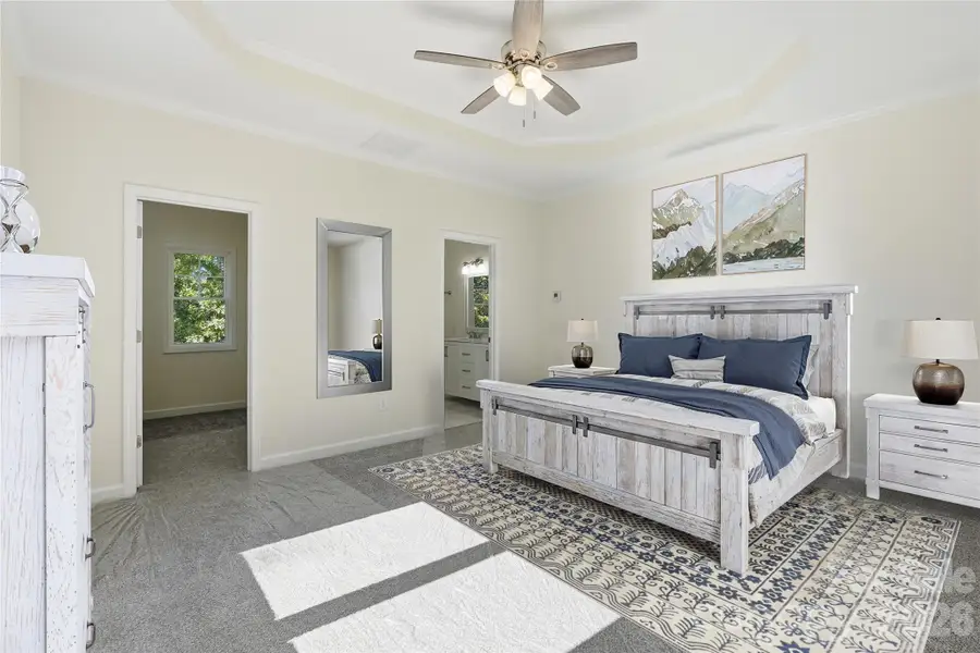 Furnished interior view inside a new home in , Winston-Salem (Image 6).