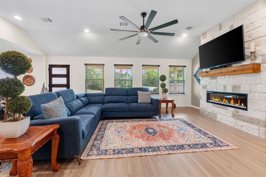 Furnished interior view inside a new home in , Livingston (Image 12).