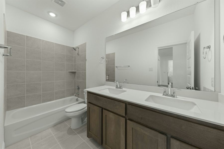 Furnished interior view inside a new home in Berkshire Estates, Mesquite (Image 6).