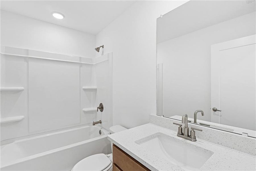 Furnished interior view inside a new home in Grandview Terrace, Canton (Image 9).