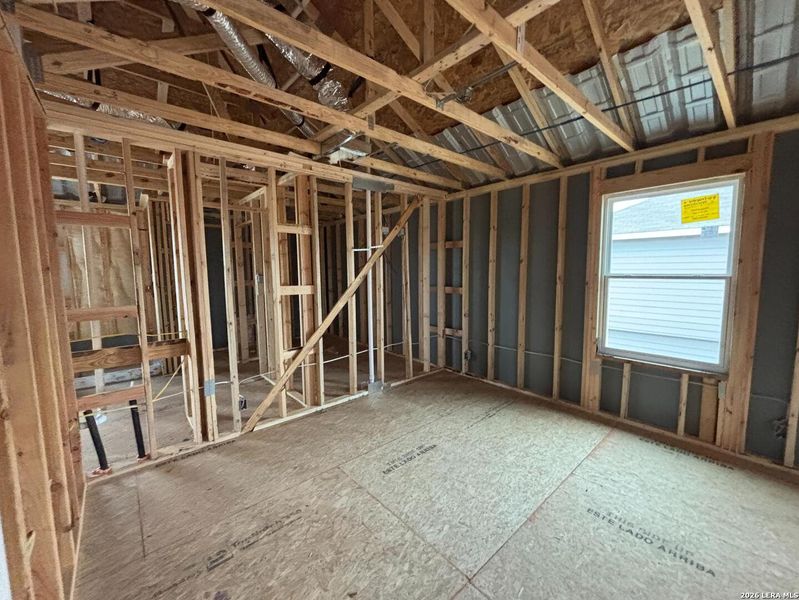 In-progress construction of a new home in , Schertz, TX (Image 28).