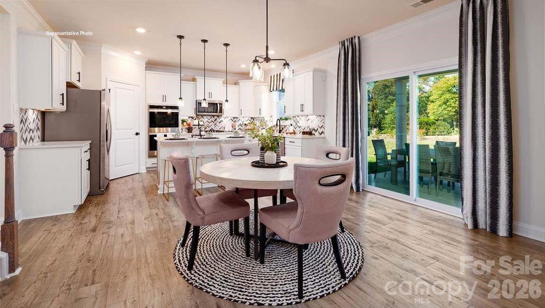 Furnished interior view inside a new home in Sylvan Creek, Denver (Image 7).