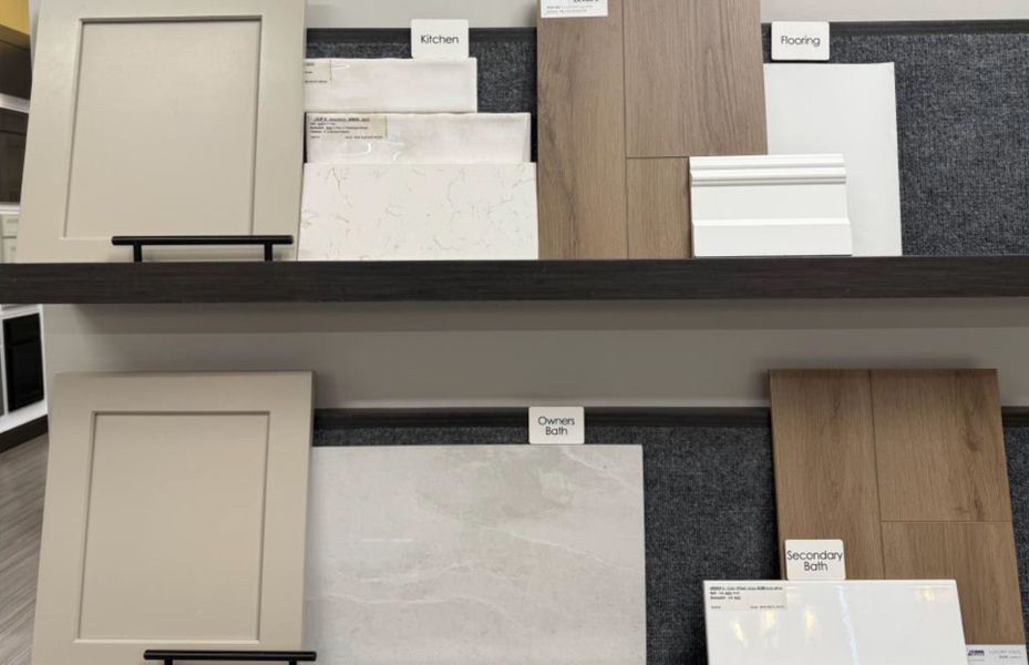 Sample of building materials used in homes in Del Webb at Legacy Hills, Celina (Image 19).