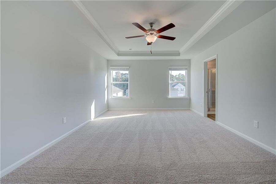 Spacious, unfurnished interior of a new home in Enclave at Evergreen, Fairburn (Image 13). Spacious, unfurnished interior of a new home in Enclave at Evergreen, Fairburn (Image 13).