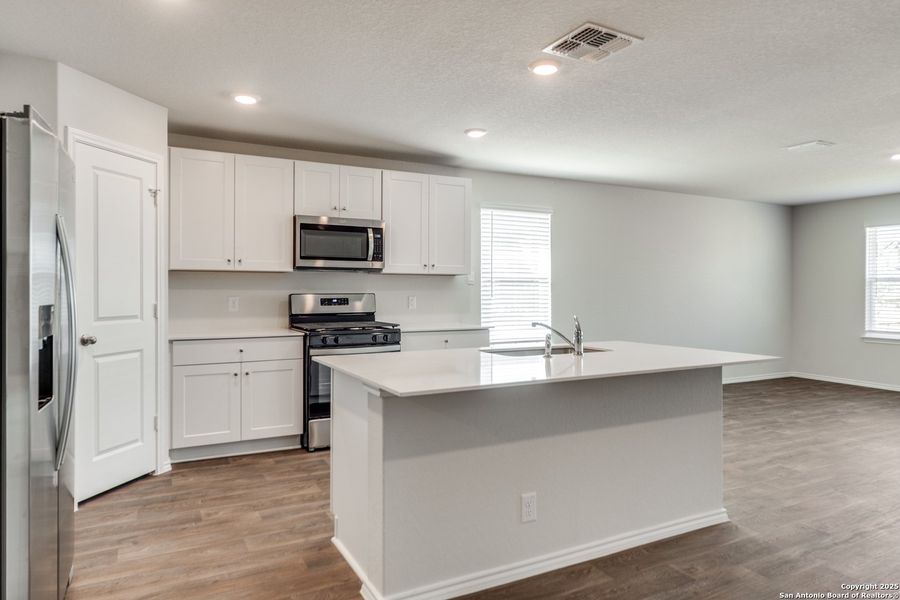 Furnished interior view inside a new home in , San Antonio (Image 12). Furnished interior view inside a new home in , San Antonio (Image 12).