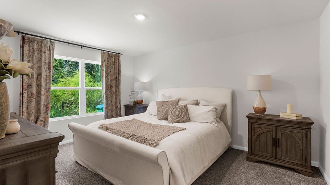 Furnished interior view inside a new home in Wesley Park, Crawfordville (Image 32).
