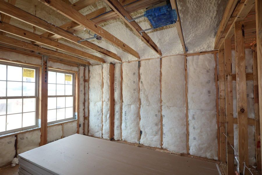In-progress construction of a new home in Escondido - Terrace Collection, Magnolia, TX (Image 4).