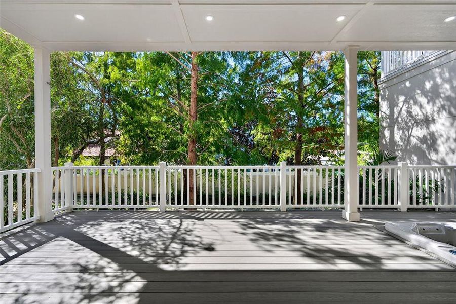 Exterior details and patio area of a home in , Sarasota (Image 33).