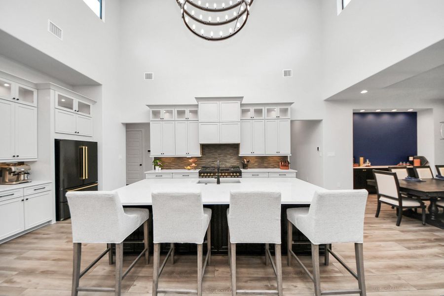 Furnished interior view inside a new home in , Willis (Image 19).