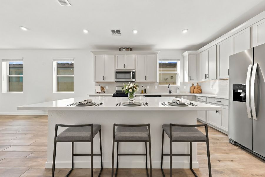 Furnished interior view inside a new home in Willows at Bella Vista Farms, San Tan Valley (Image 6).