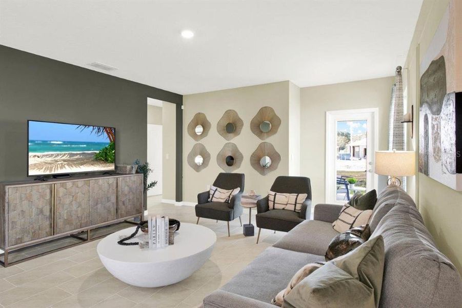 Furnished interior view inside a new home in Villamar, Winter Haven (Image 7).