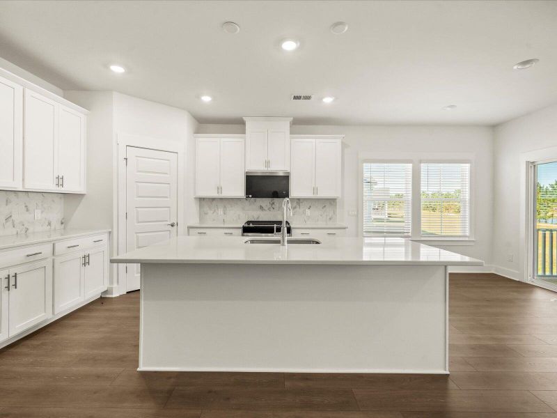 Furnished interior view inside a new home in The Coves at Lakes of Cane Bay, Summerville (Image 3). Furnished interior view inside a new home in The Coves at Lakes of Cane Bay, Summerville (Image 3).