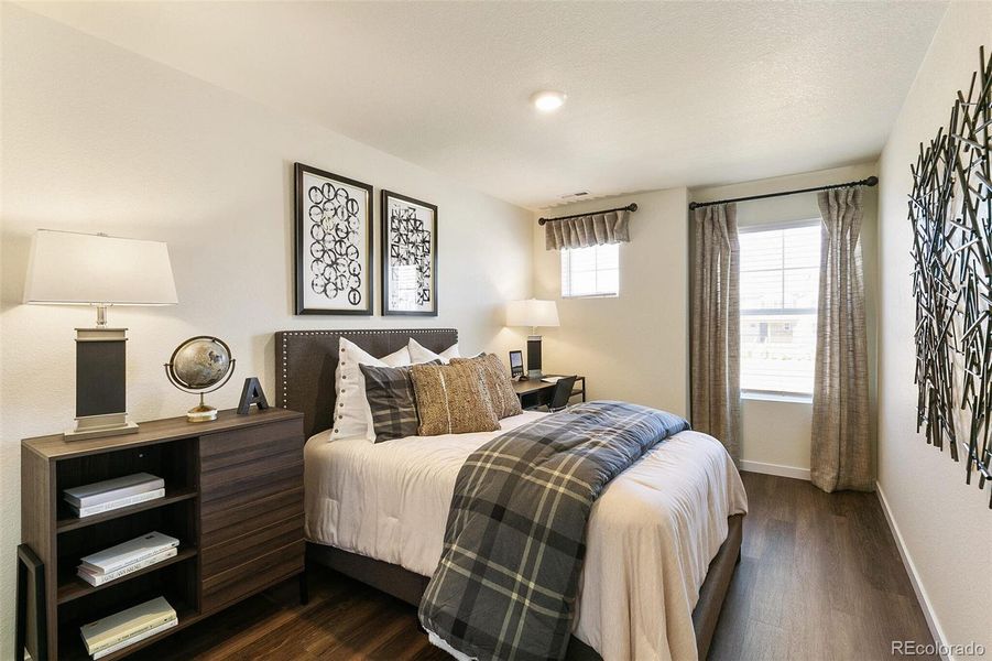 Furnished interior view inside a new home in Settlers Crossing, Commerce City (Image 8).