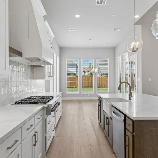 Furnished interior view inside a new home in Mosaic – 70′ Lots, Prosper (Image 32).
