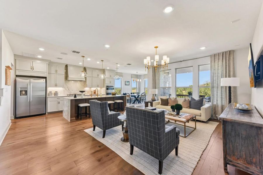Furnished interior view inside a new home in Provence 70s, Austin (Image 34).