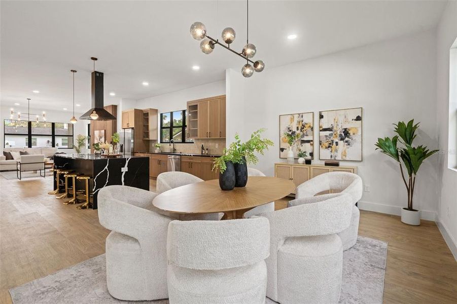 Furnished interior view inside a new home in , Tampa (Image 17).