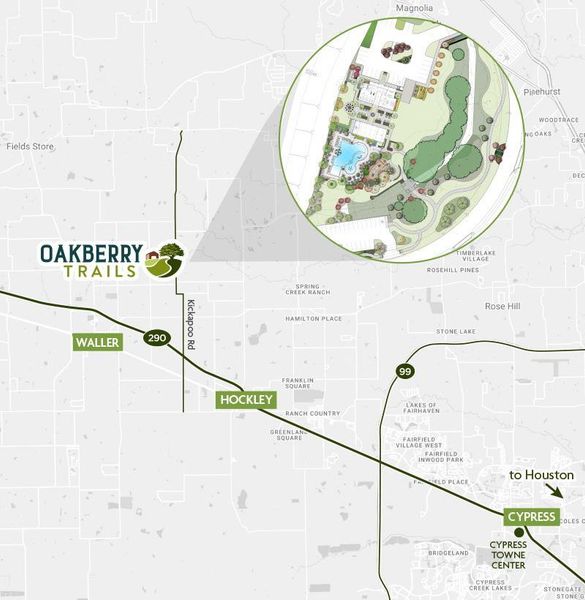 Oakberry Map