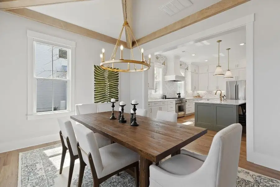 Furnished interior view inside a new home in , Mount Pleasant (Image 4).