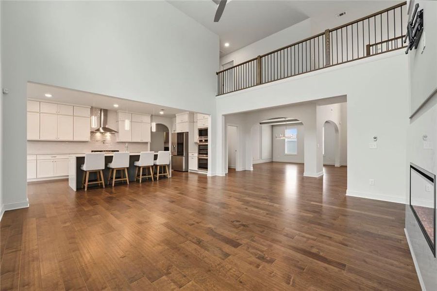 Furnished interior view inside a new home in , Conyers (Image 17).