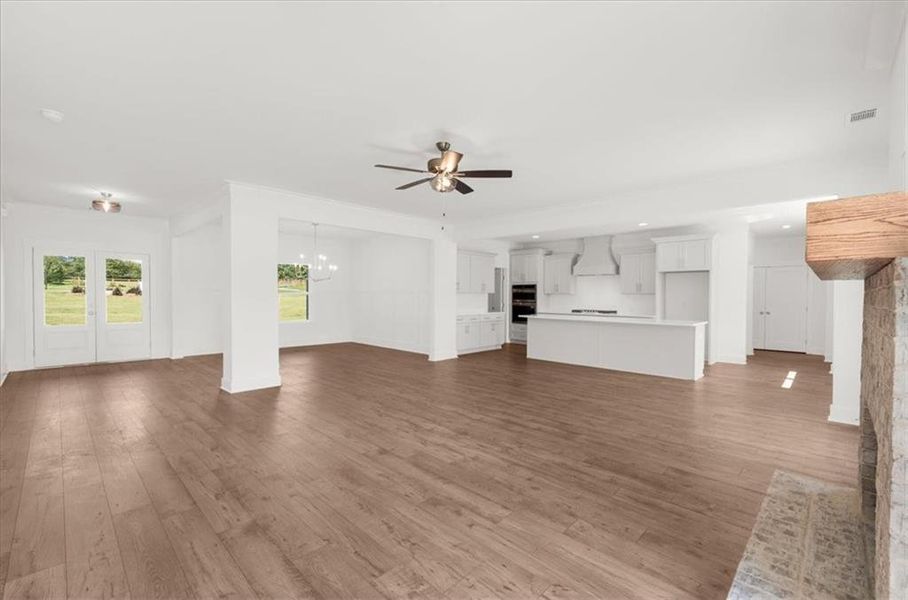 Spacious, unfurnished interior of a new home in , Cumming (Image 63).