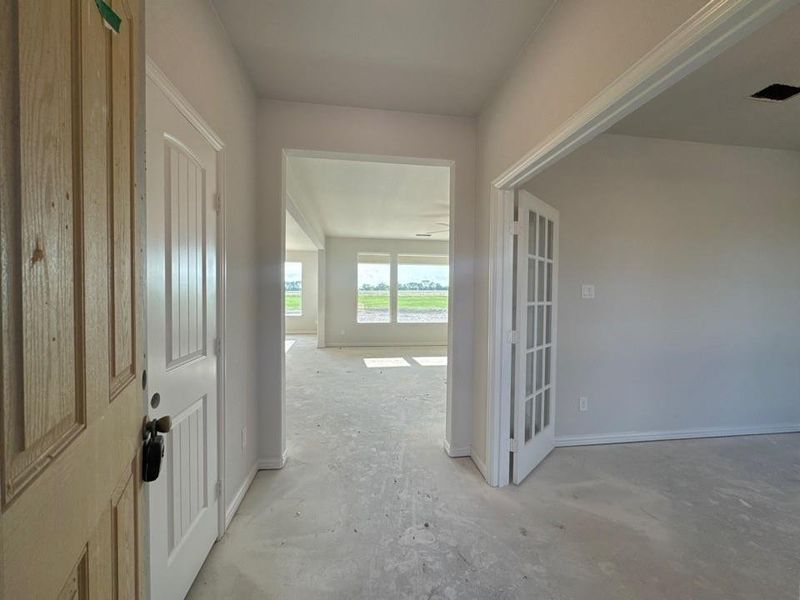 In-progress construction of a new home in Terra Escalante, Blue Ridge, TX (Image 4).