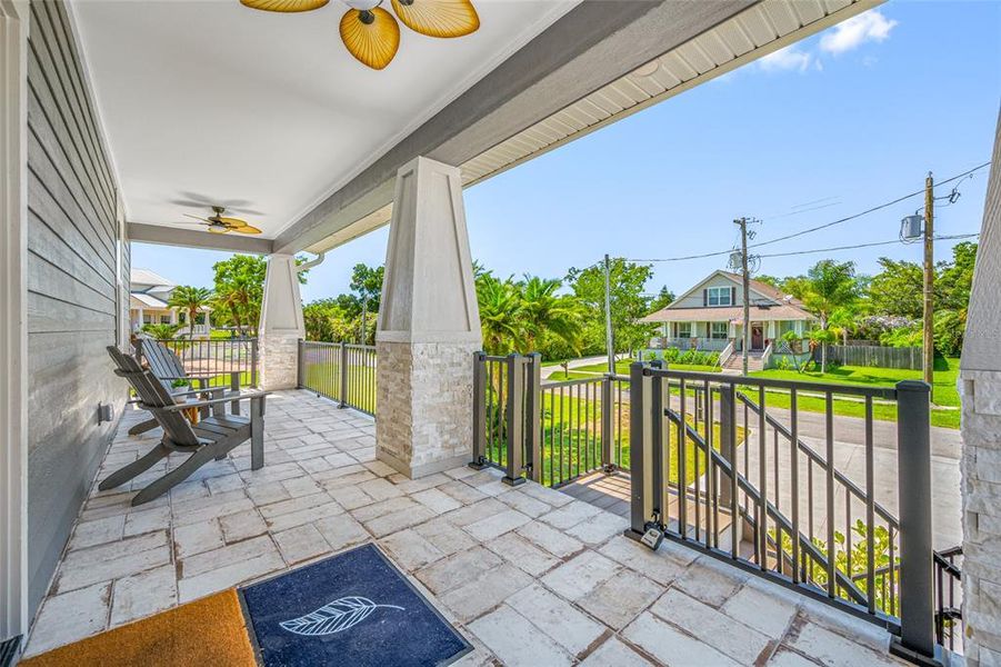 Exterior details and patio area of a home in , Tampa (Image 28). Exterior details and patio area of a home in , Tampa (Image 28).