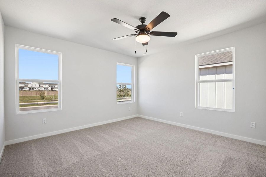 Spacious, unfurnished interior of a new home in Avery Centre, Round Rock (Image 22).