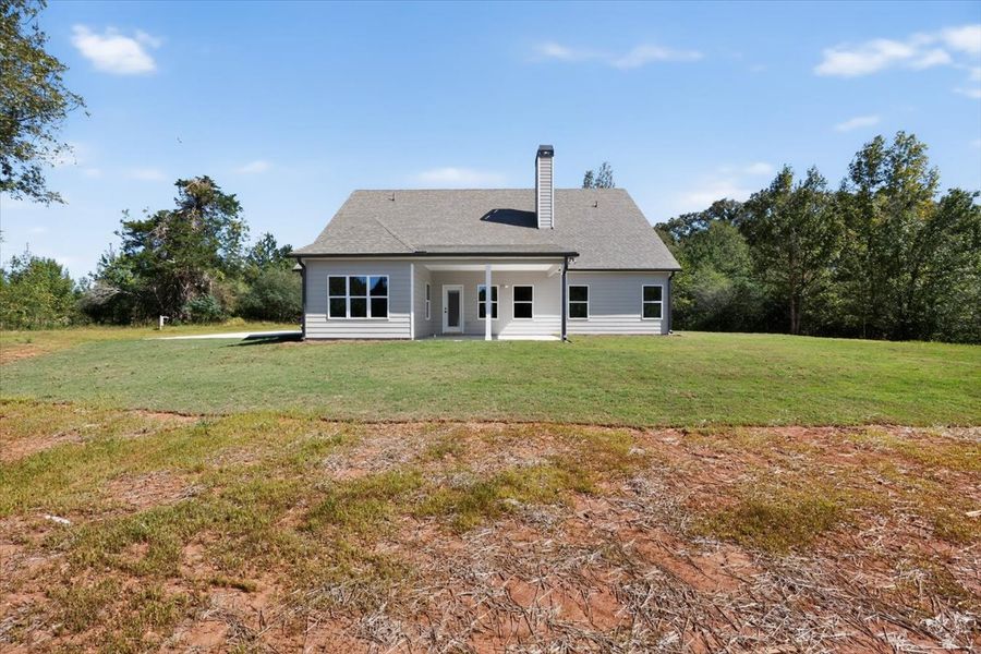 Exterior details and patio area of a home in Collier Grove, Thomaston (Image 24). Exterior details and patio area of a home in Collier Grove, Thomaston (Image 24).