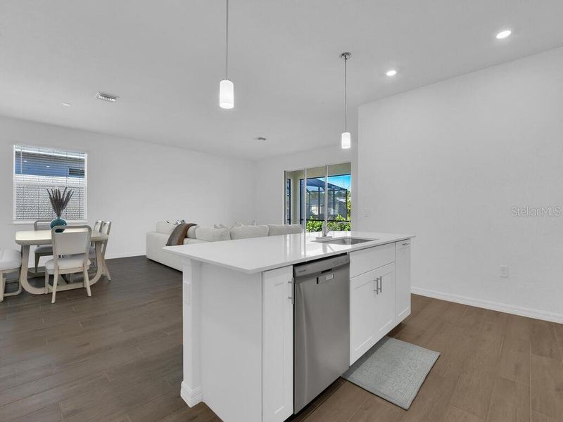 Furnished interior view inside a new home in Willow, Punta Gorda (Image 16).