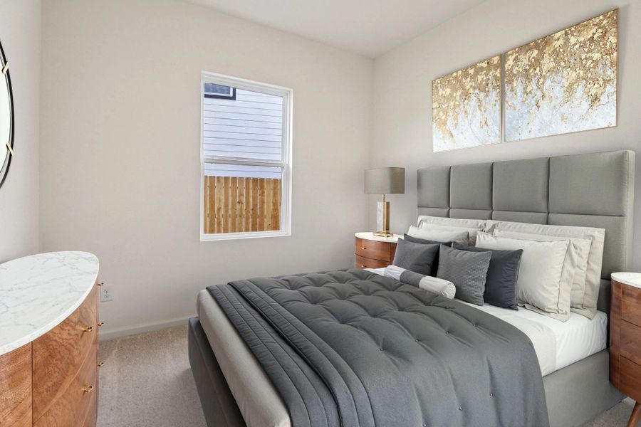 Representative furnished interior of a home built from the Athena by Starlight Homes in Eagles Landing, Elgin (Image 11).