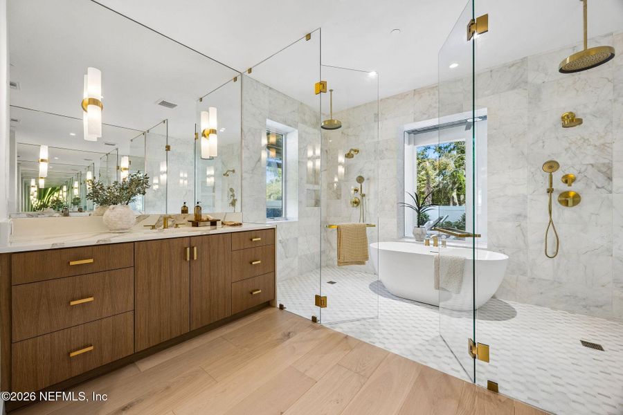 Furnished interior view inside a new home in , Fernandina Beach (Image 22).