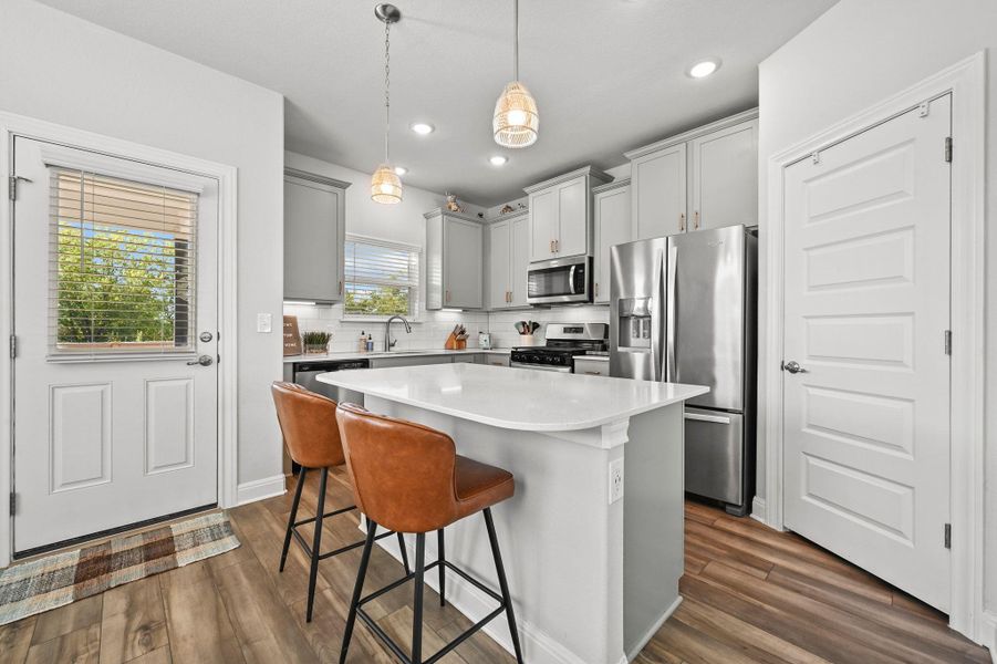 Furnished interior view inside a new home in Porter Country, Buda (Image 17).