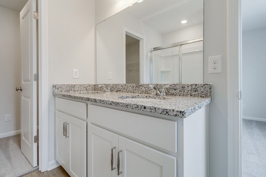 Furnished interior view inside a new home in Astoria, Columbia (Image 12).
