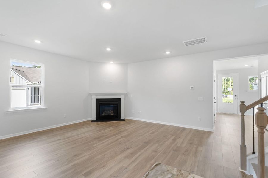 Spacious, unfurnished interior of a new home in Founders Corner, Summerville (Image 15). Spacious, unfurnished interior of a new home in Founders Corner, Summerville (Image 15).