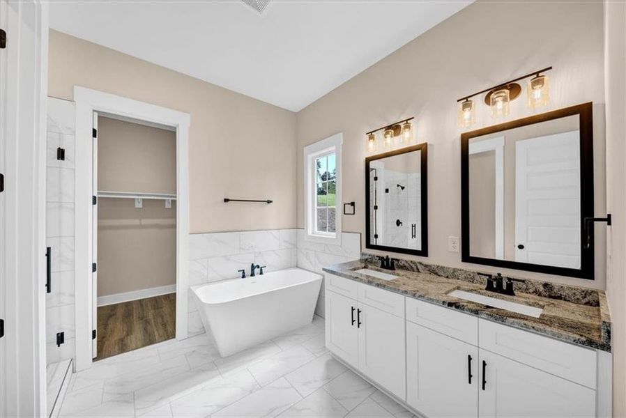 Furnished interior view inside a new home in , Ball Ground (Image 12).