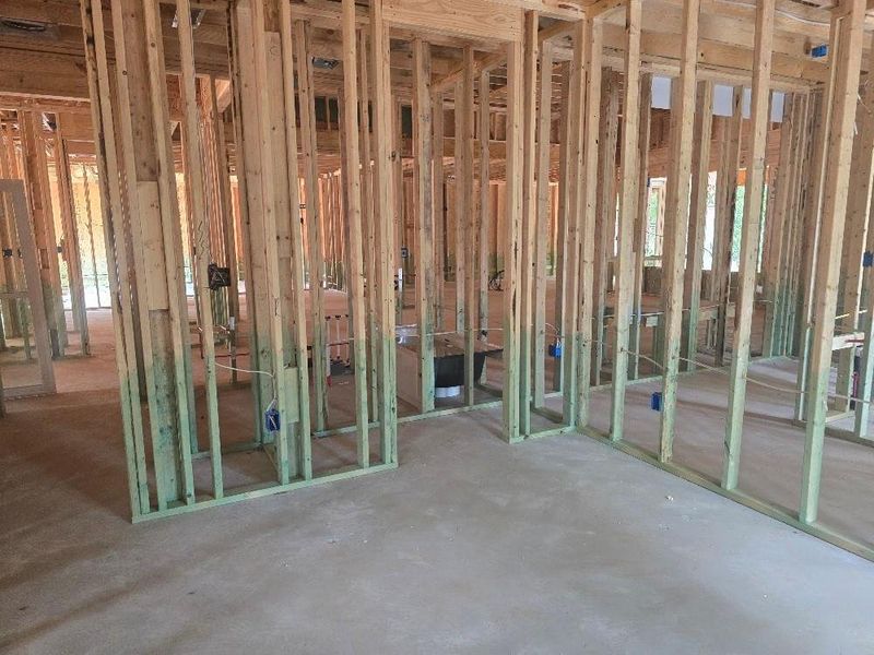 In-progress construction of a new home in , Stockbridge, GA (Image 10).