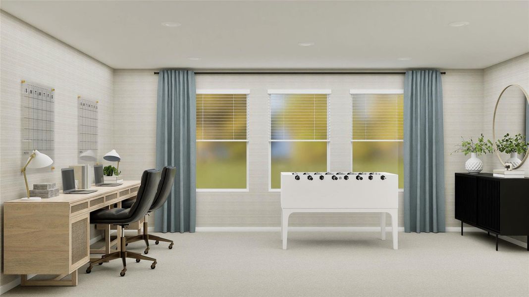 Furnished interior view inside a new home in Esperanza, Richmond (Image 23).