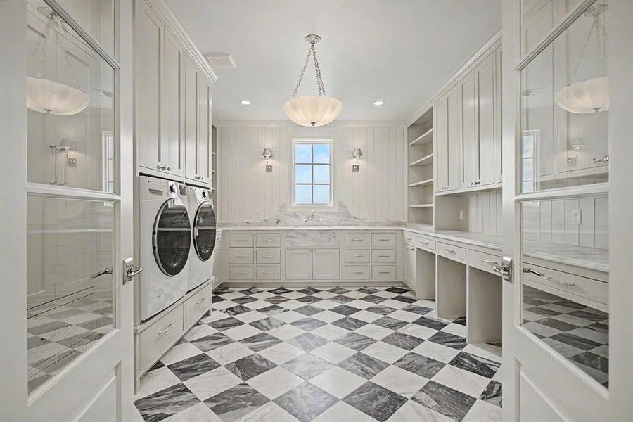 Furnished interior view inside a new home in , Aledo (Image 9).