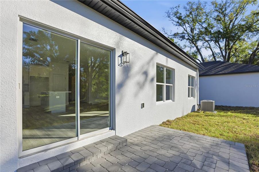 Exterior details and patio area of a home in , Sanford (Image 22).