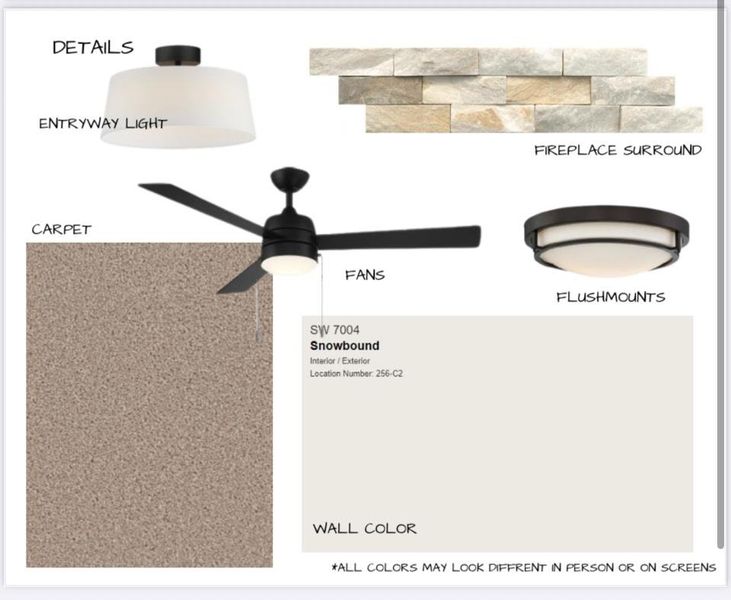 Sample of building materials used in homes in White Oak, Arlington (Image 9). Sample of building materials used in homes in White Oak, Arlington (Image 9).